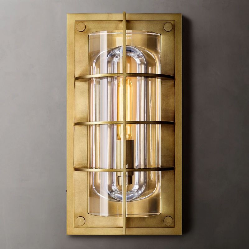 Vicomte Outdoor Modern Grand Wall Sconce