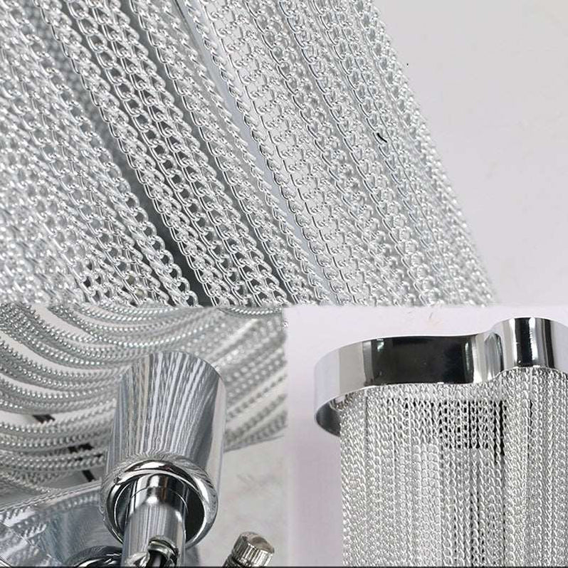 Tassel Aluminum Chain Wall Sconce Style 2-konalight
