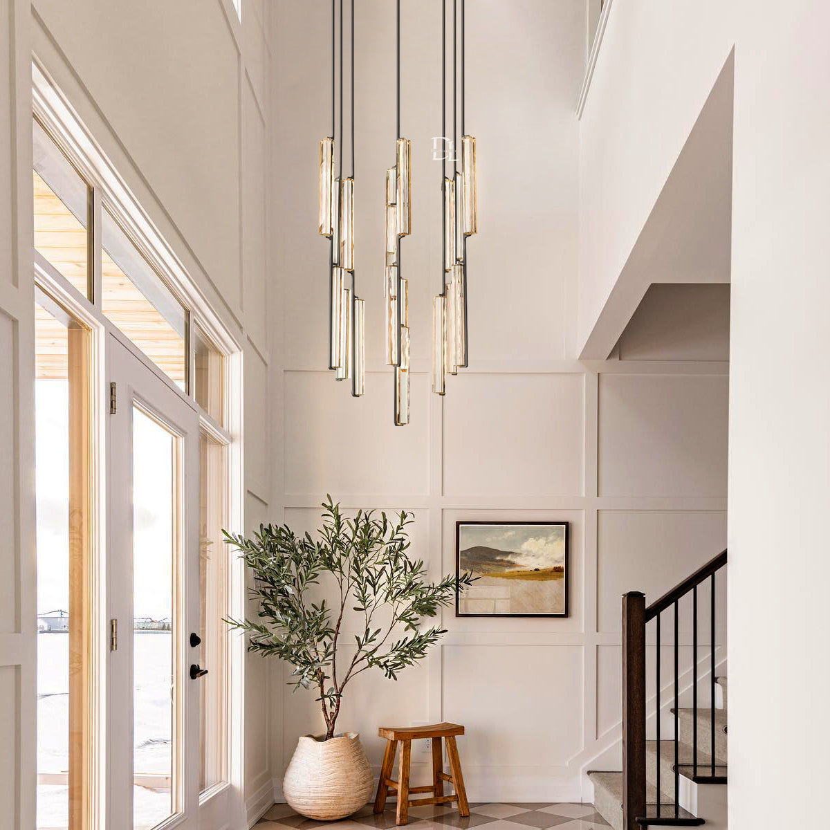 Audobon Crystal Round Chandelier 40"