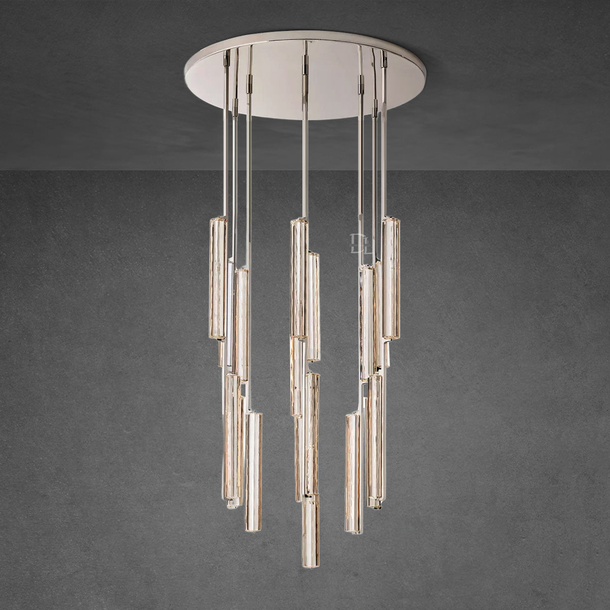 Audobon Crystal Round Chandelier 40"