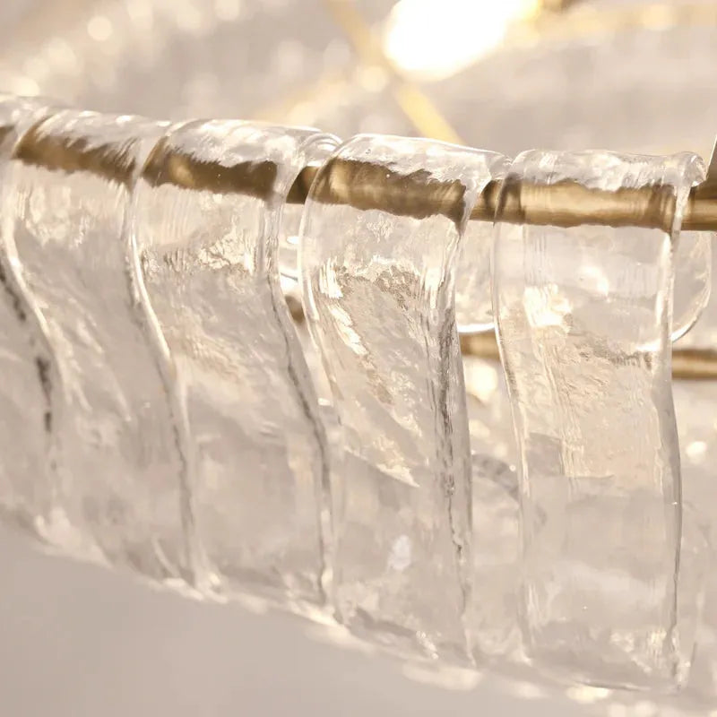 Ghiaccio Round Chandelier 24"36"48"60"