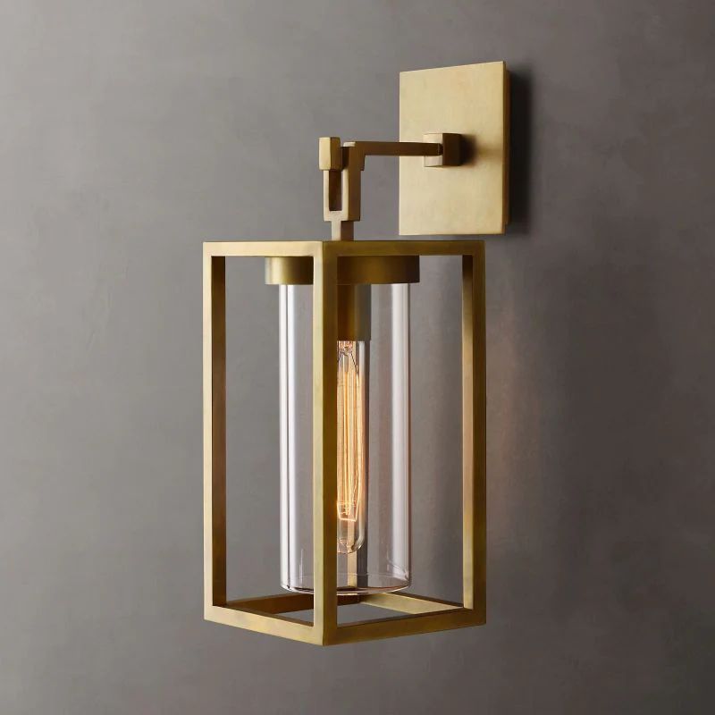 Devaux Square Outdoor Wall Sconce