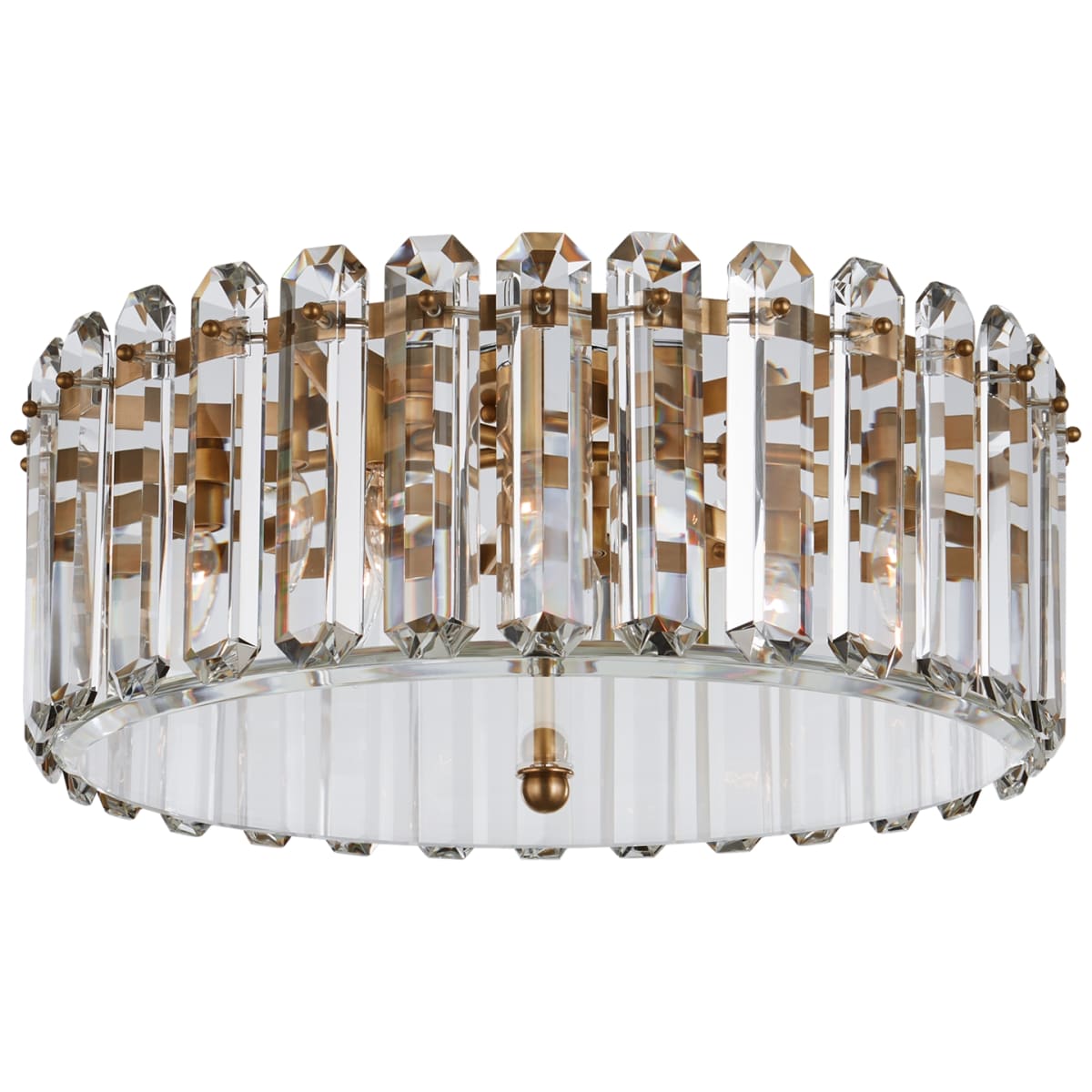 Bonning Crystal 25" Flush Mount