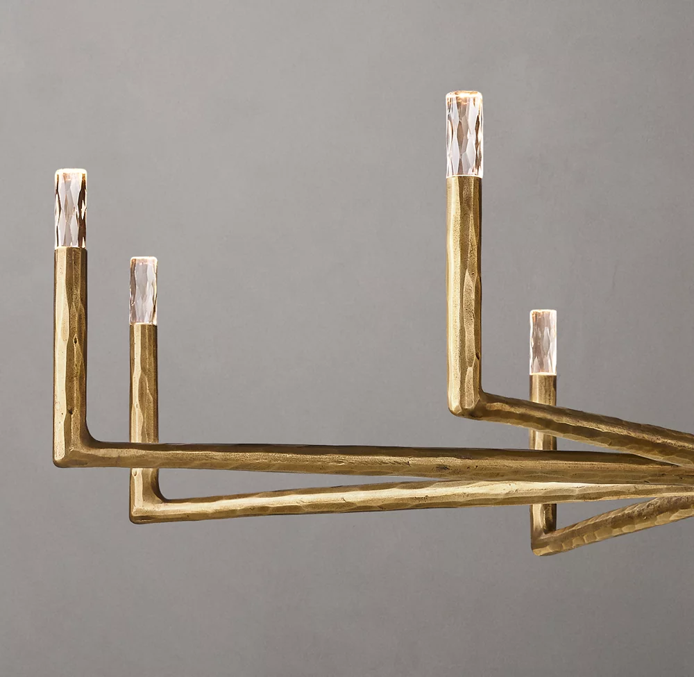 Thaddeus Round Chandelier 60" For Living Room-lampselegant