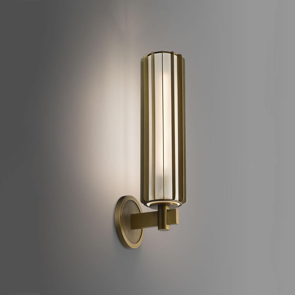 Gabrielle Brass Wall Sconce-konalight