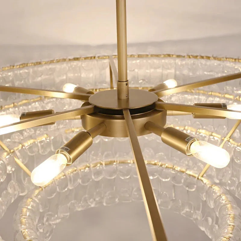 Ghiaccio Round Chandelier 24"36"48"60"