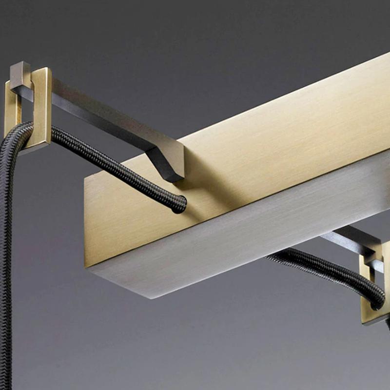 Apollin Linear Crystal Shades Chandelier For Kitchen Island Chandelier-konalight