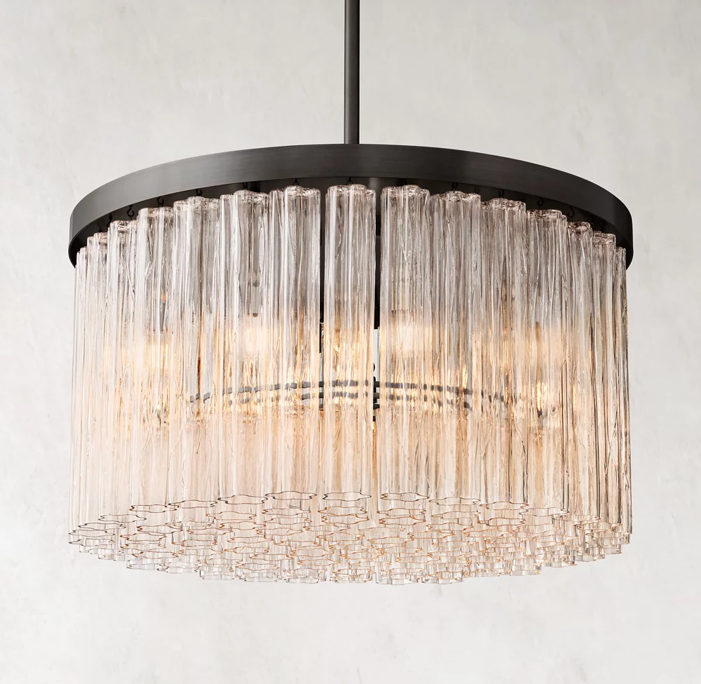 CIELO Round Chandelier 36" For Living Room-konalight