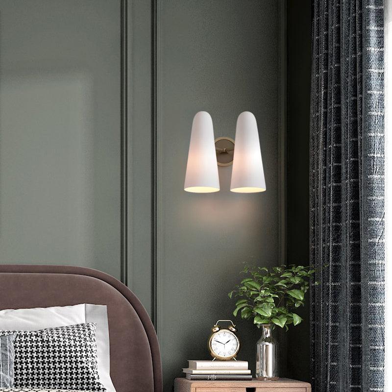 Montfaucon Double-headed Brass  Wall Sconce-konalight