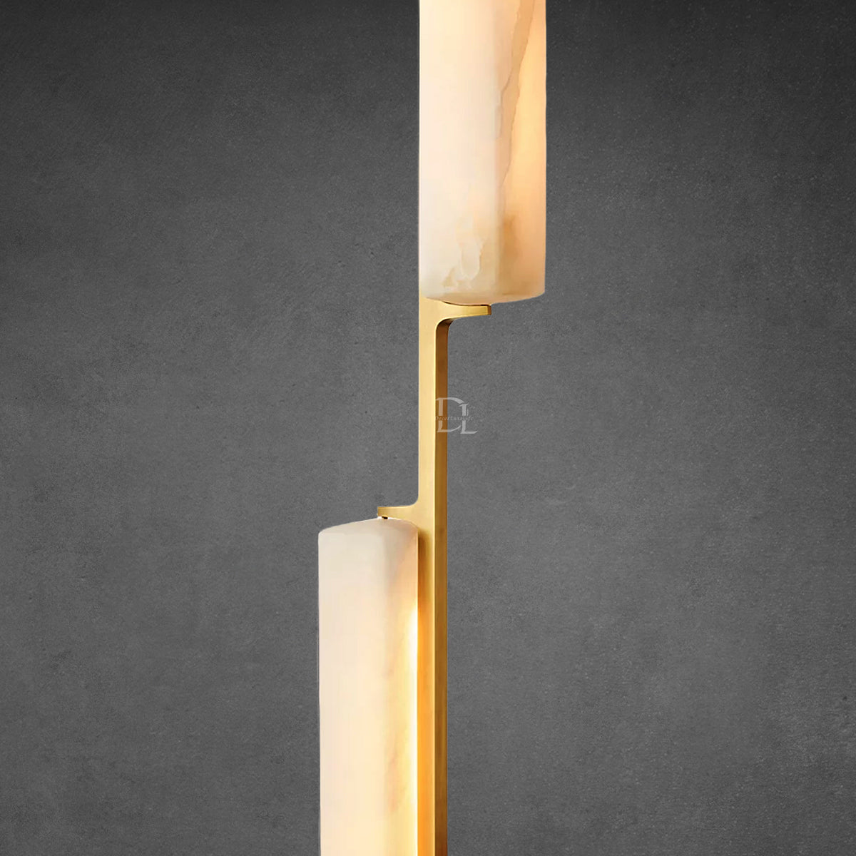 Audobon Alabaster Round Chandelier 24"