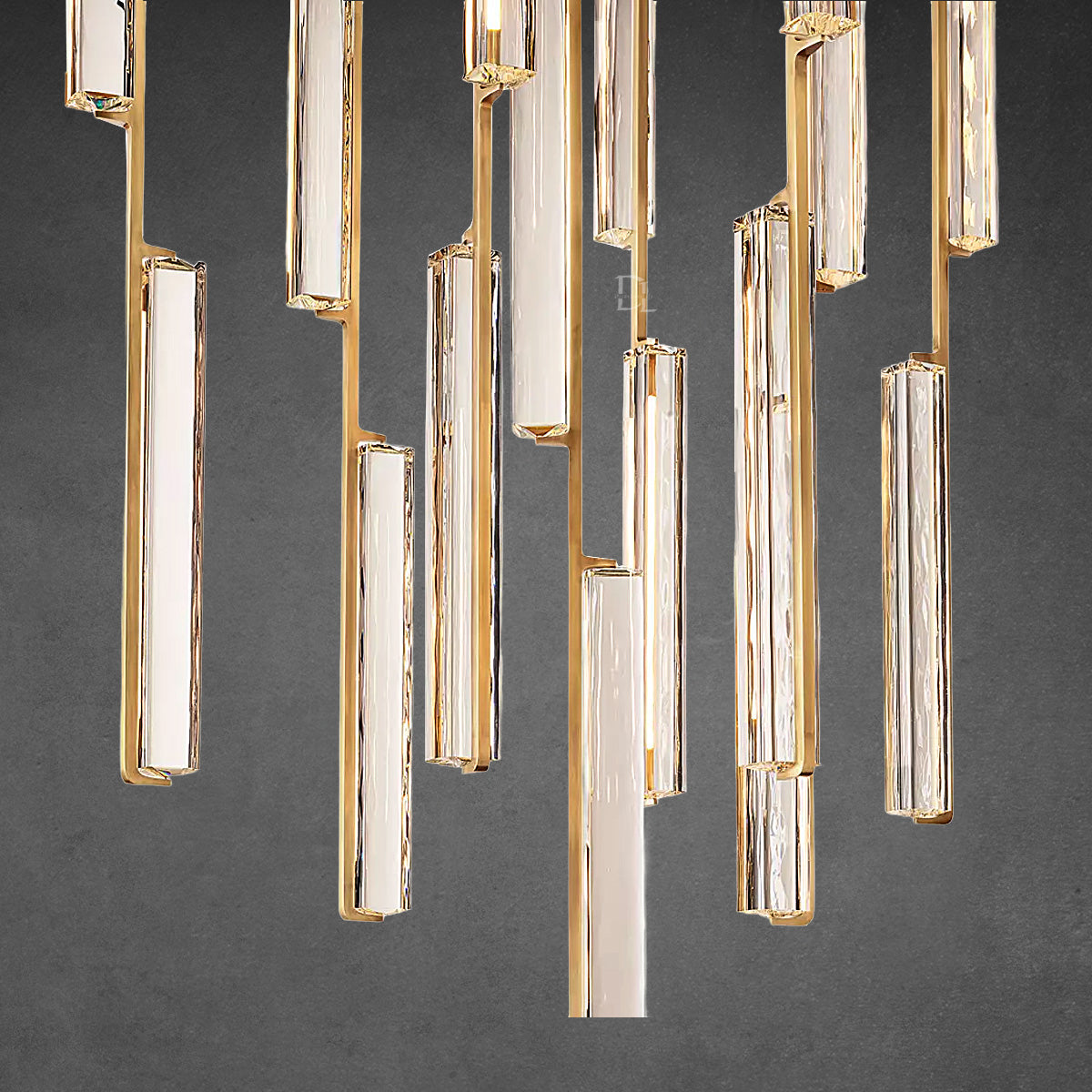 Audobon Crystal Round Chandelier 56"