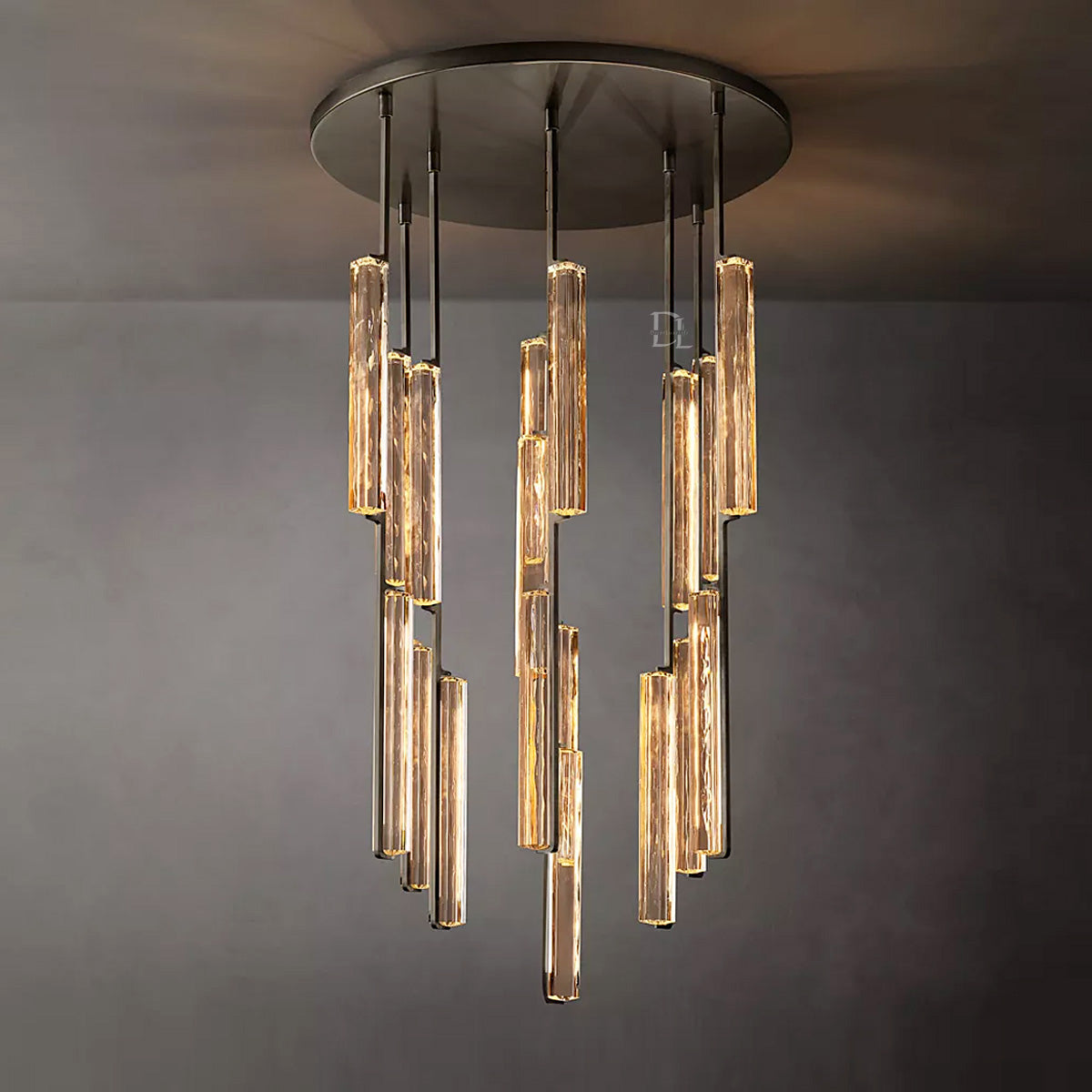 Audobon Crystal Round Chandelier 40"