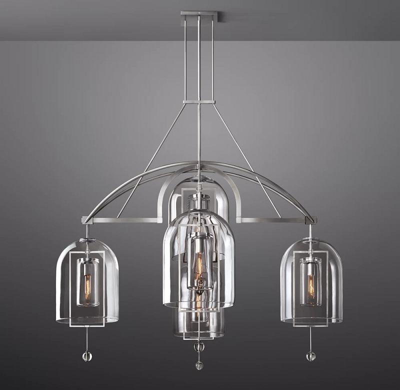 Fulcrum Round Chandelier 61" For Living Room-konalight
