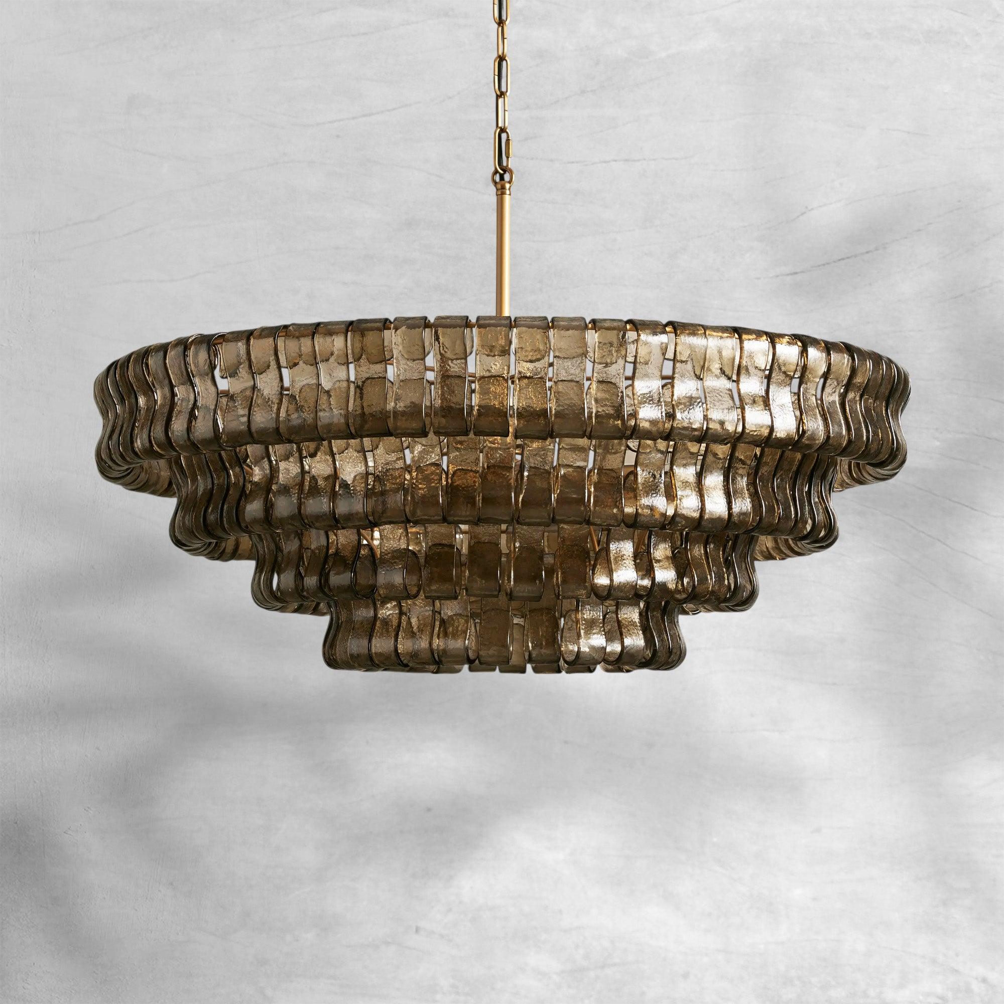 Ghiaccio Round Chandelier 24"36"48"60"