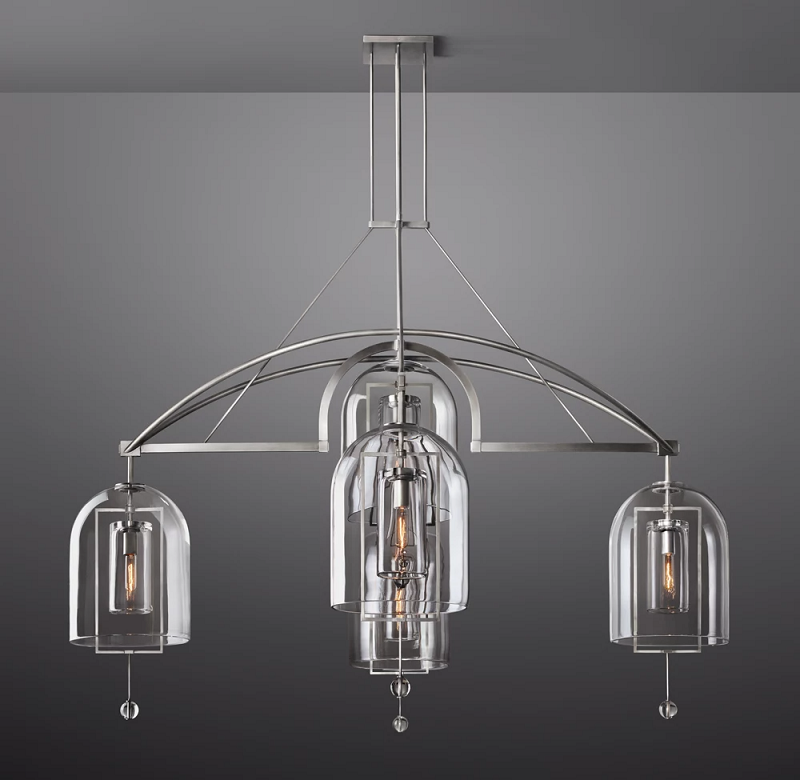 Fulcrum Round Chandelier 73" For Living Room-konalight
