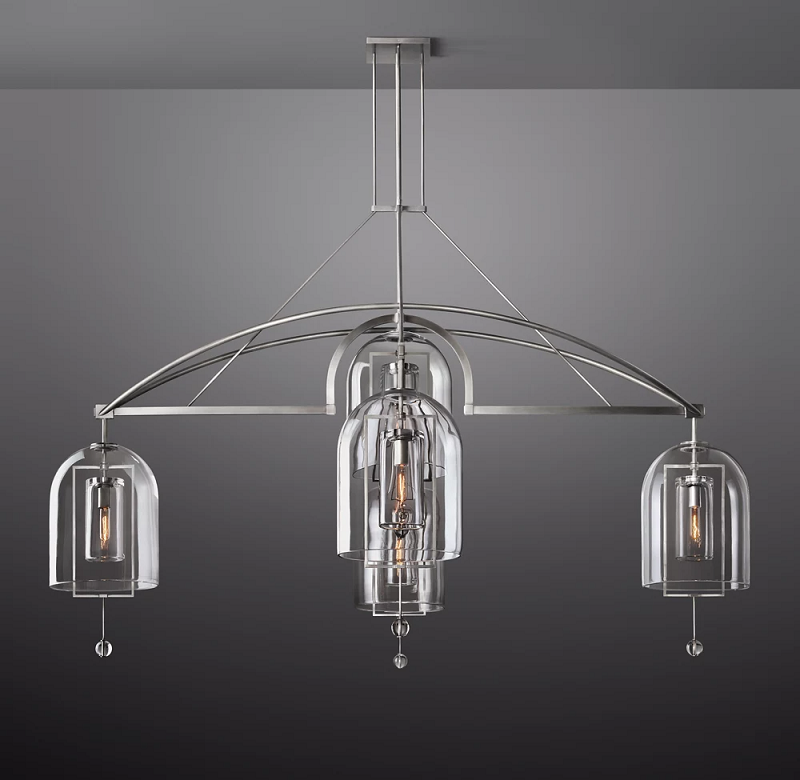 Fulcrum Round Chandelier 85" For Living Room-konalight