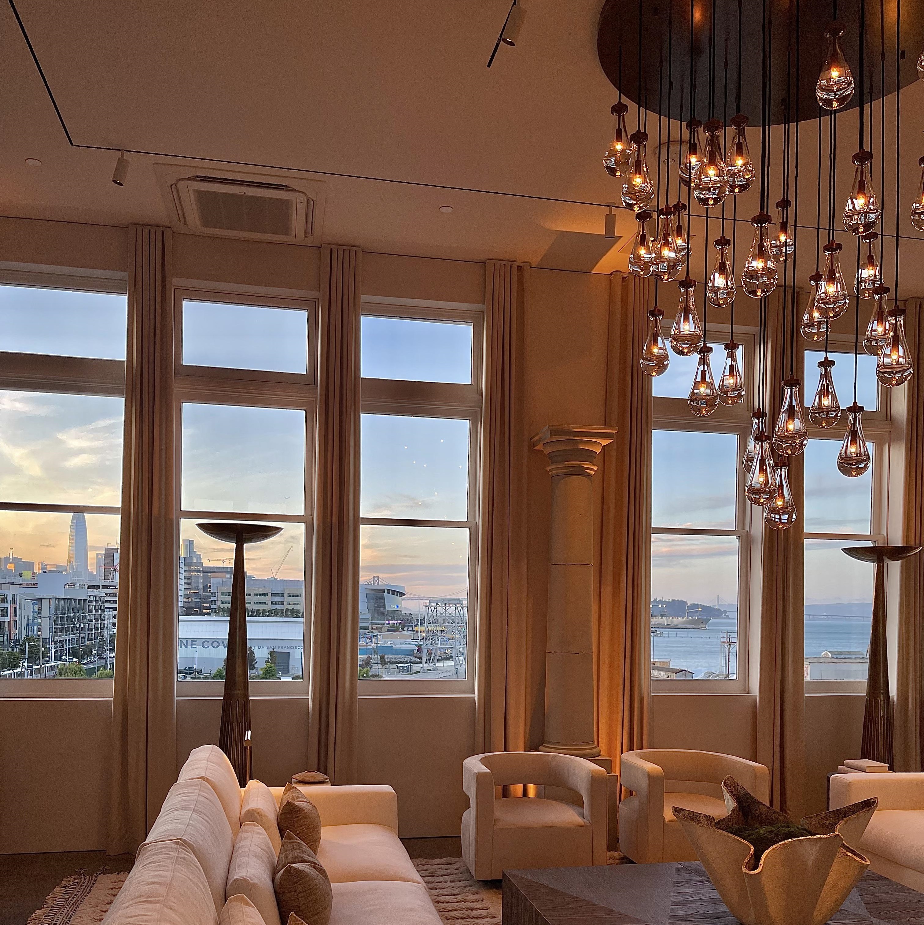 Raindrop Round Chandelier 18"-konalight