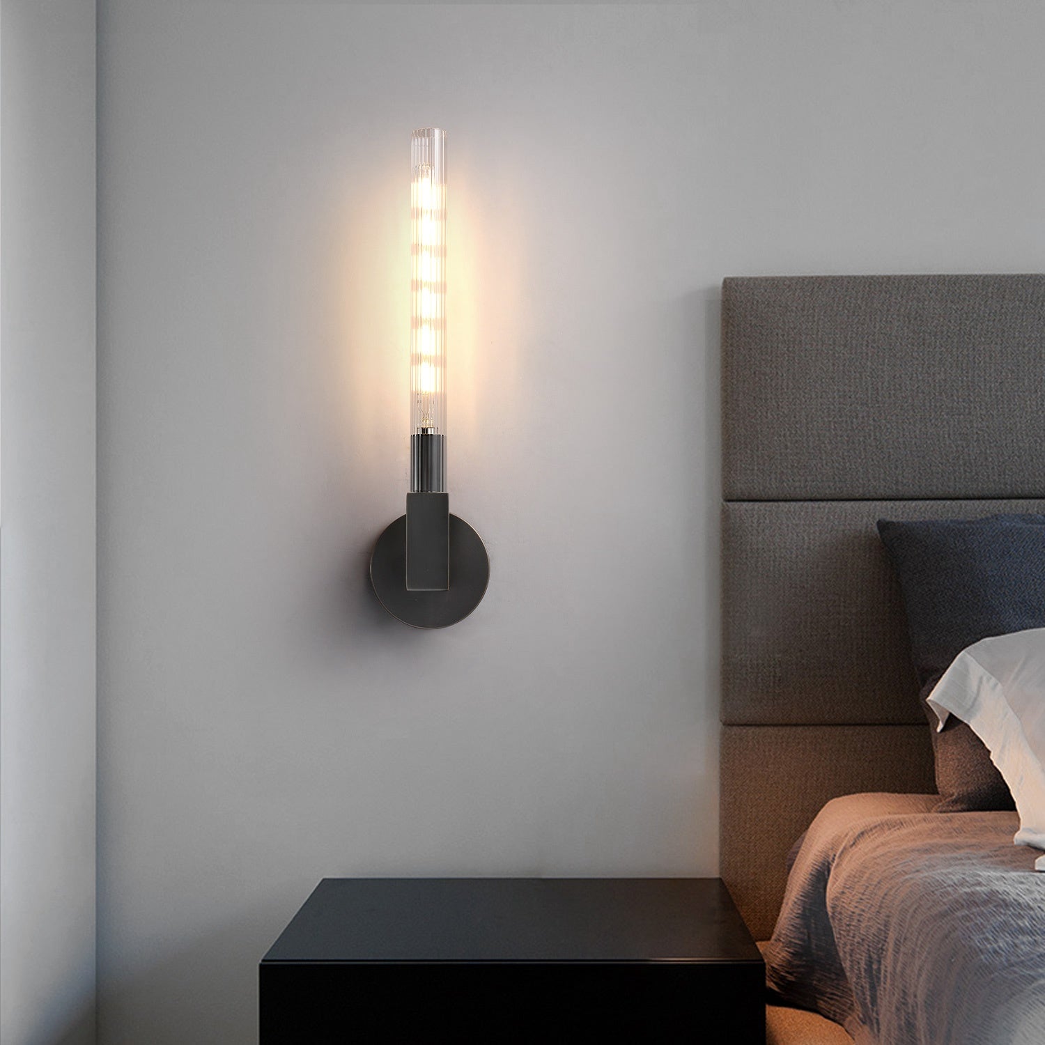 Cannele Single Head Outdoor Wall Sconce-konalight