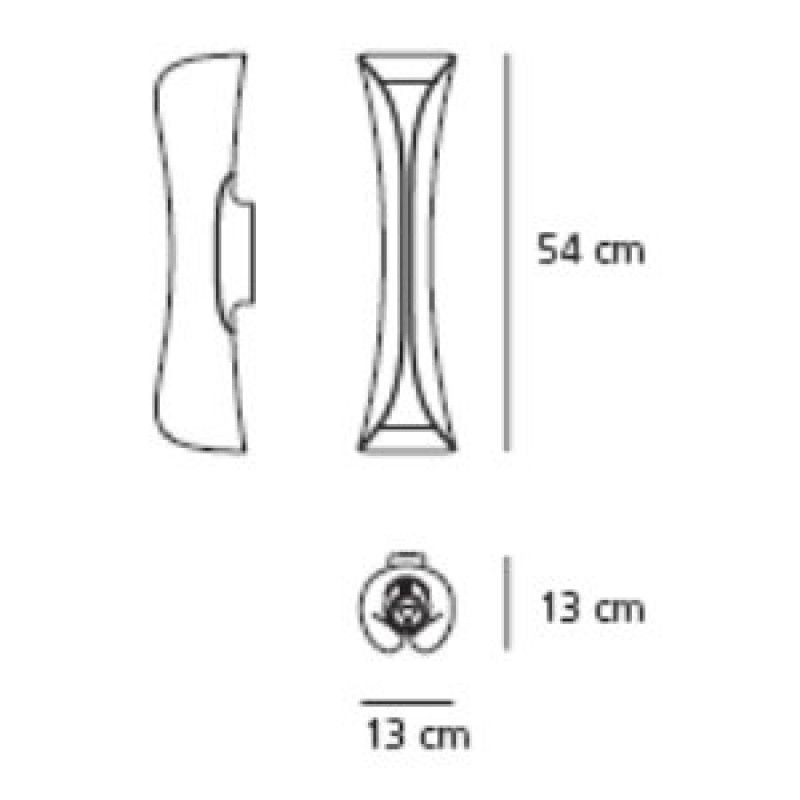 Artemide Cadmo LED Wall Lamp Modern Wall Lamp-konalight