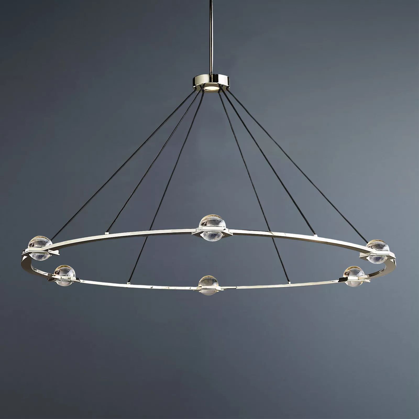 Eclatant Vintage Round Chandelier 60"-konalight