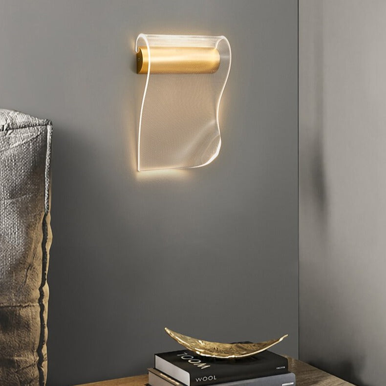 Acrylic Minimalist Wall Sconce-konalight