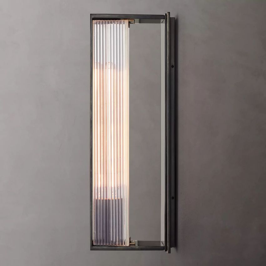 Alehsov Reflect Brass Wall Sconce-lampselegant