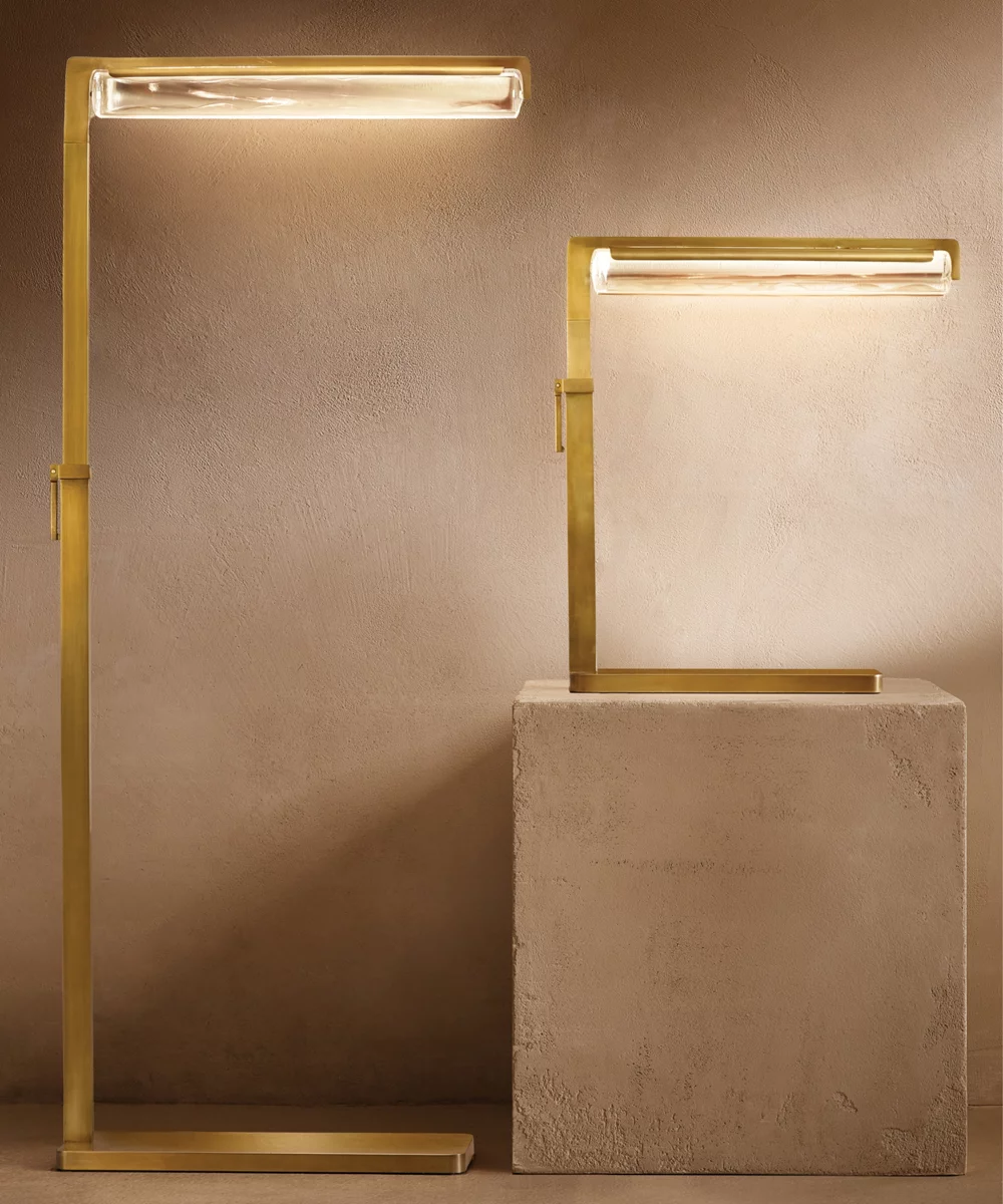 Audobon Crystal Task Floor Lamp