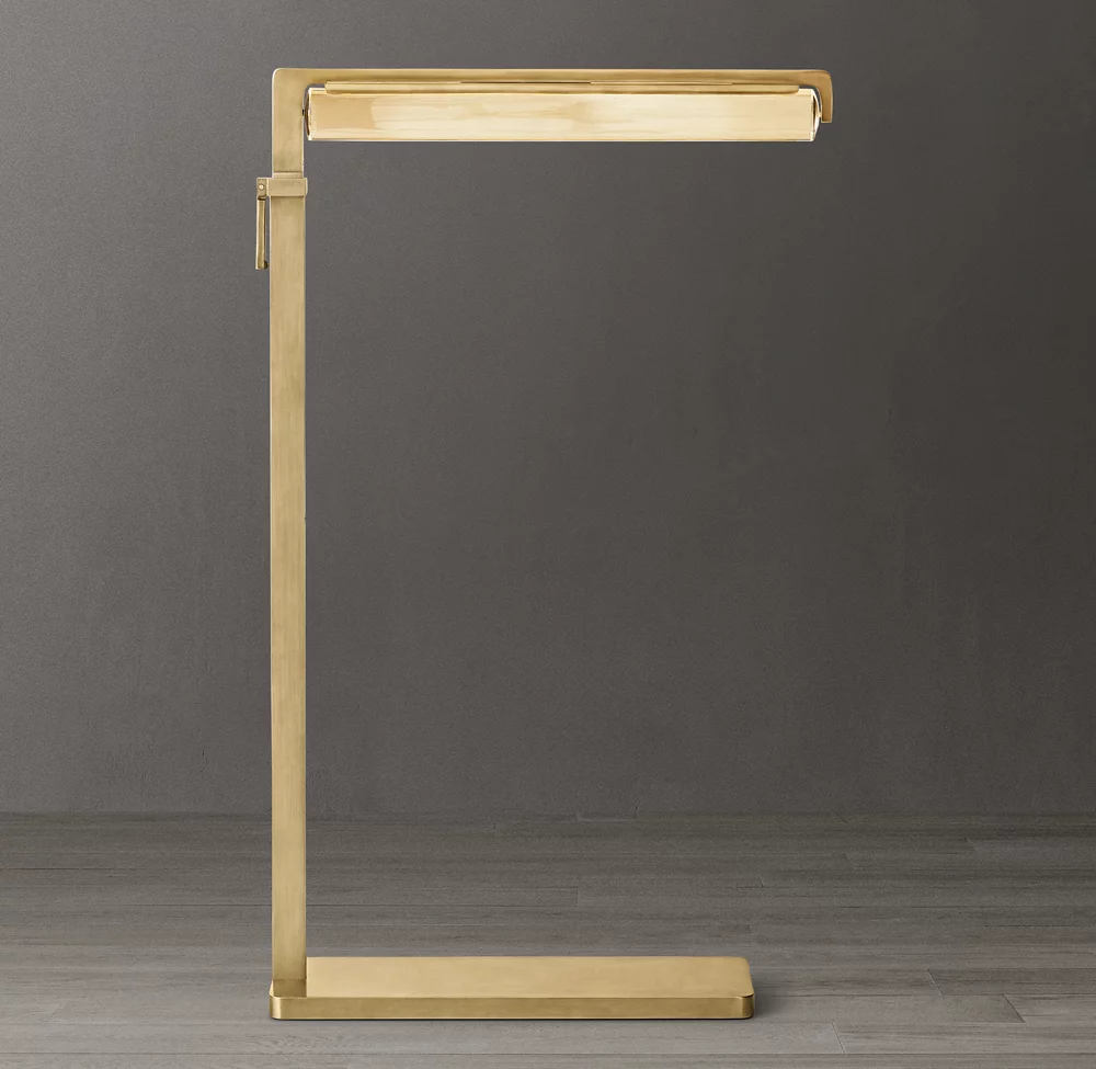 Audobon Crystal Task Floor Lamp