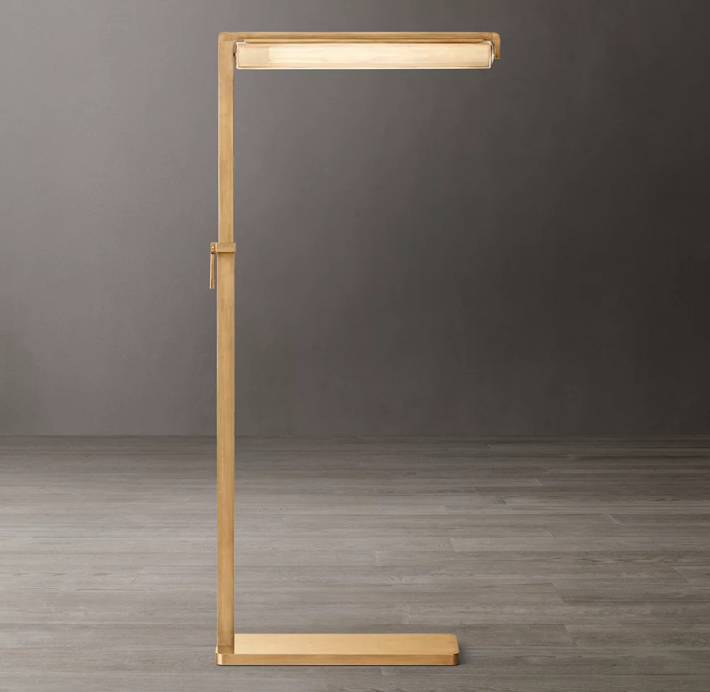 Audobon Crystal Task Floor Lamp