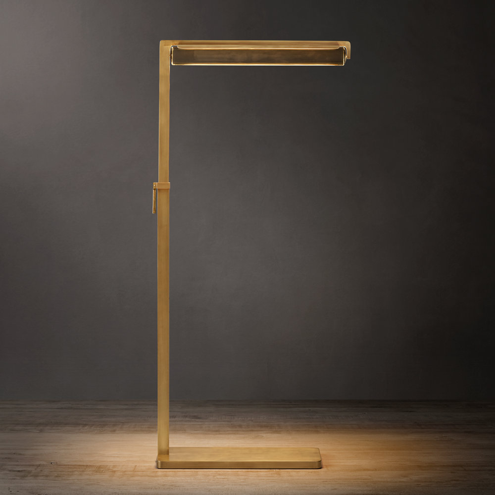 Audobon Crystal Task Floor Lamp