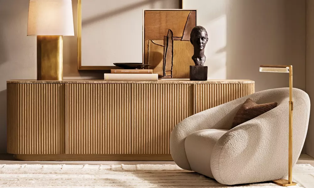 Audobon Crystal Task Floor Lamp