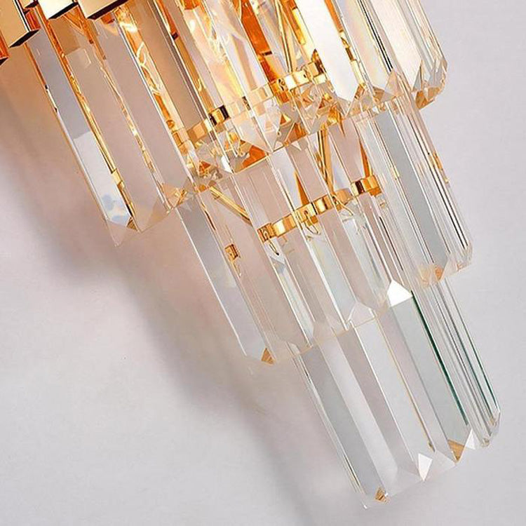 Modern Luxury Gold Plated Wall Sconce-konalight
