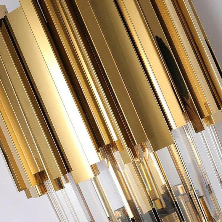Modern Luxury Gold Plated Wall Sconce-konalight