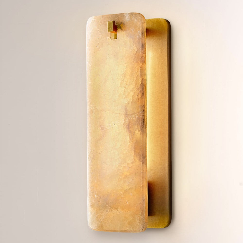 Clementine Alabaster Wall Sconce