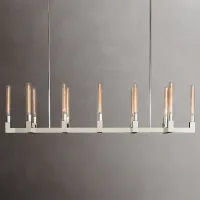 Cannele Linear Chandelier 67" For Kitchen Island