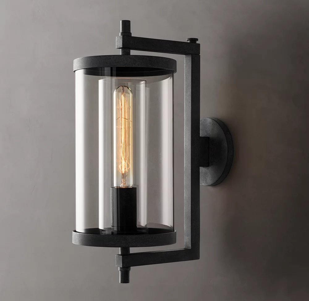 Devaux Round Wall Sconce 16"H-konalight
