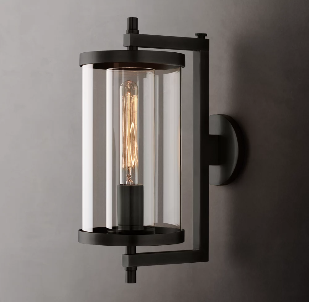 Devaux Round Wall Sconce 16"H-konalight