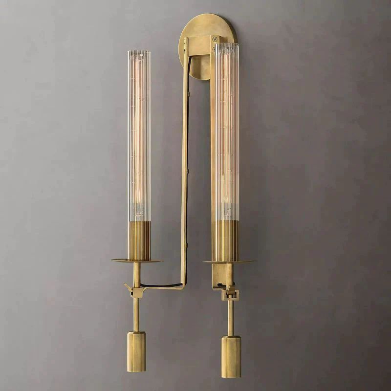 Cannele Double Wall Sconce-konalight