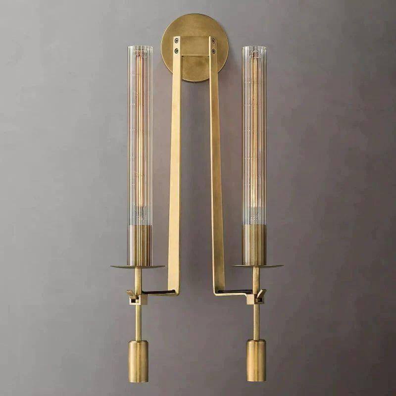 Cannele Double Wall Sconce-konalight