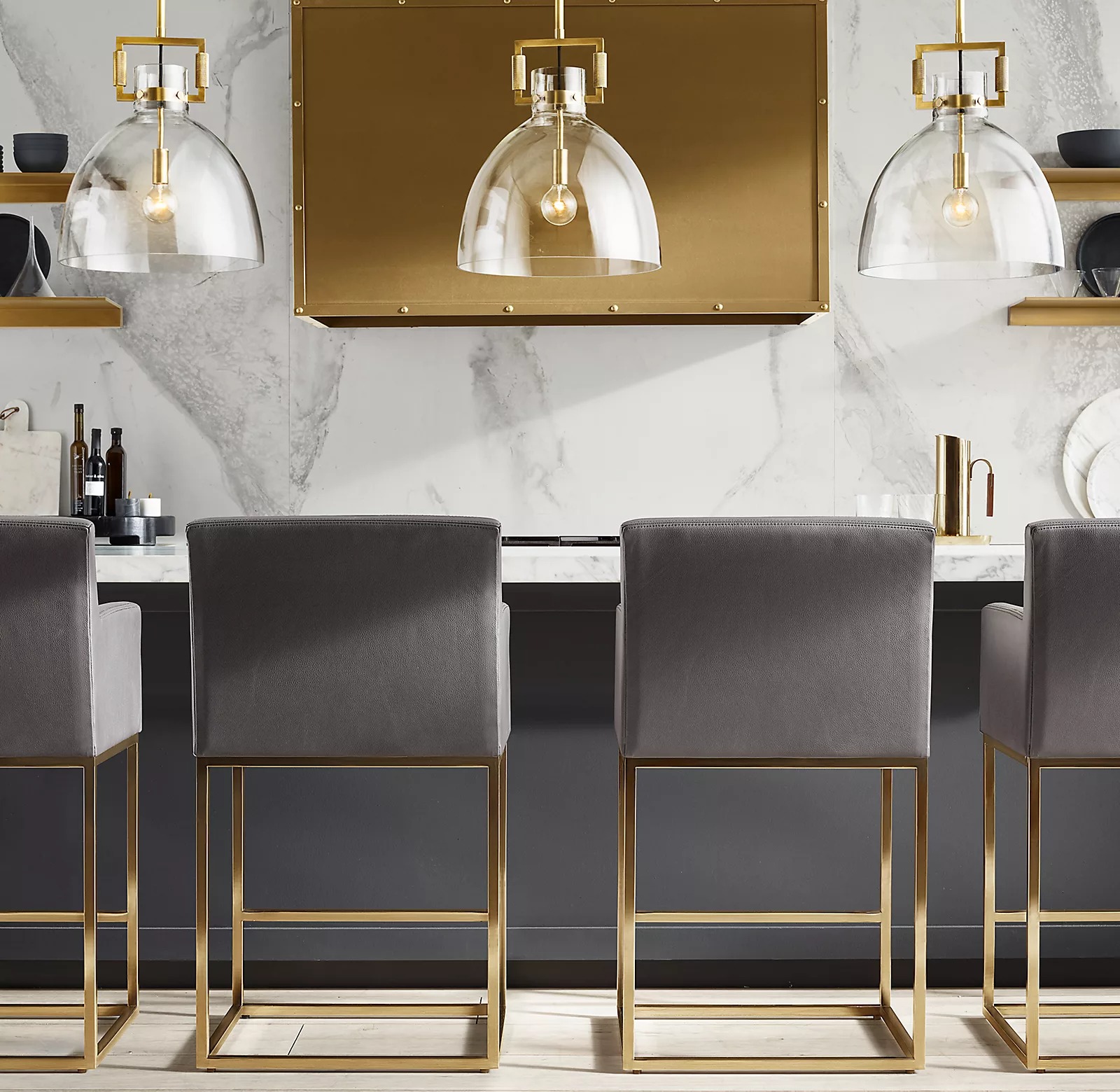 Machinist Clear Glass Shade Pendant Lamp-konalight