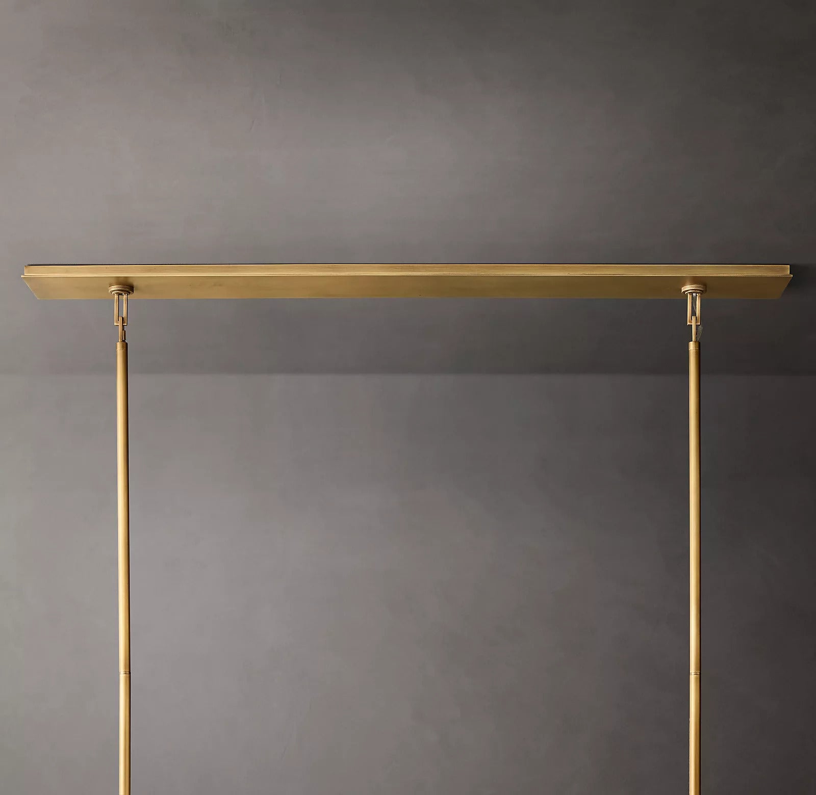 Michael Beck Rectangular Chandelier 54" For Living Room-konalight