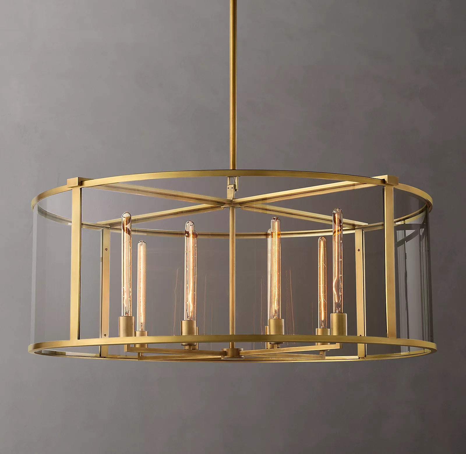 Michael Beck Round Chandelier 44" For Living Room-alimialighting