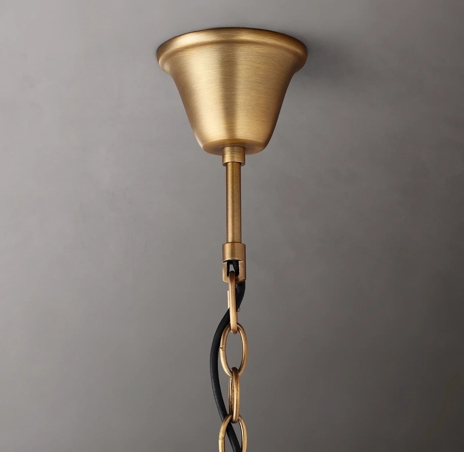 Rococo Iron Crystal Luxury Noble Round Chandelier 33"-konalight