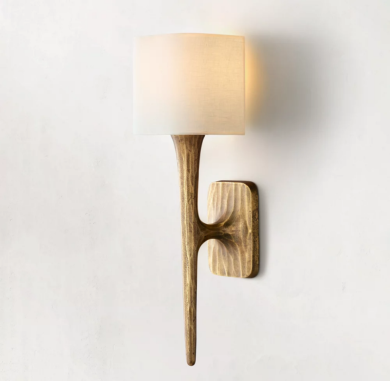 Thaddeus Sconce Shaded Sconce Modern Wall Lamp