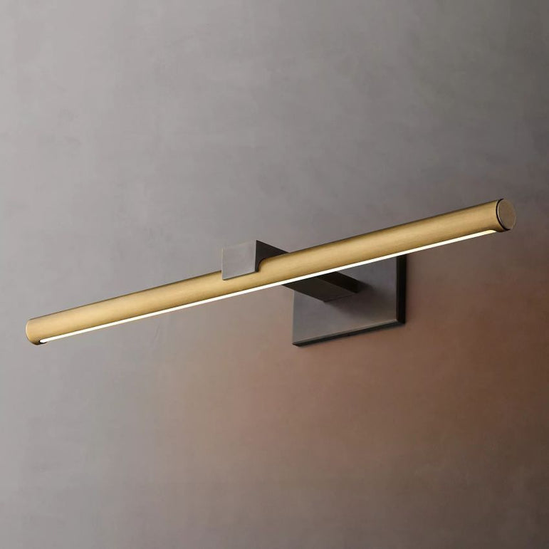 Velan Led Picture Light Brass Wall Sconce-konalight