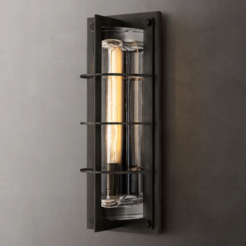 Vicomte Outdoor Modern Wall Sconce-konalight