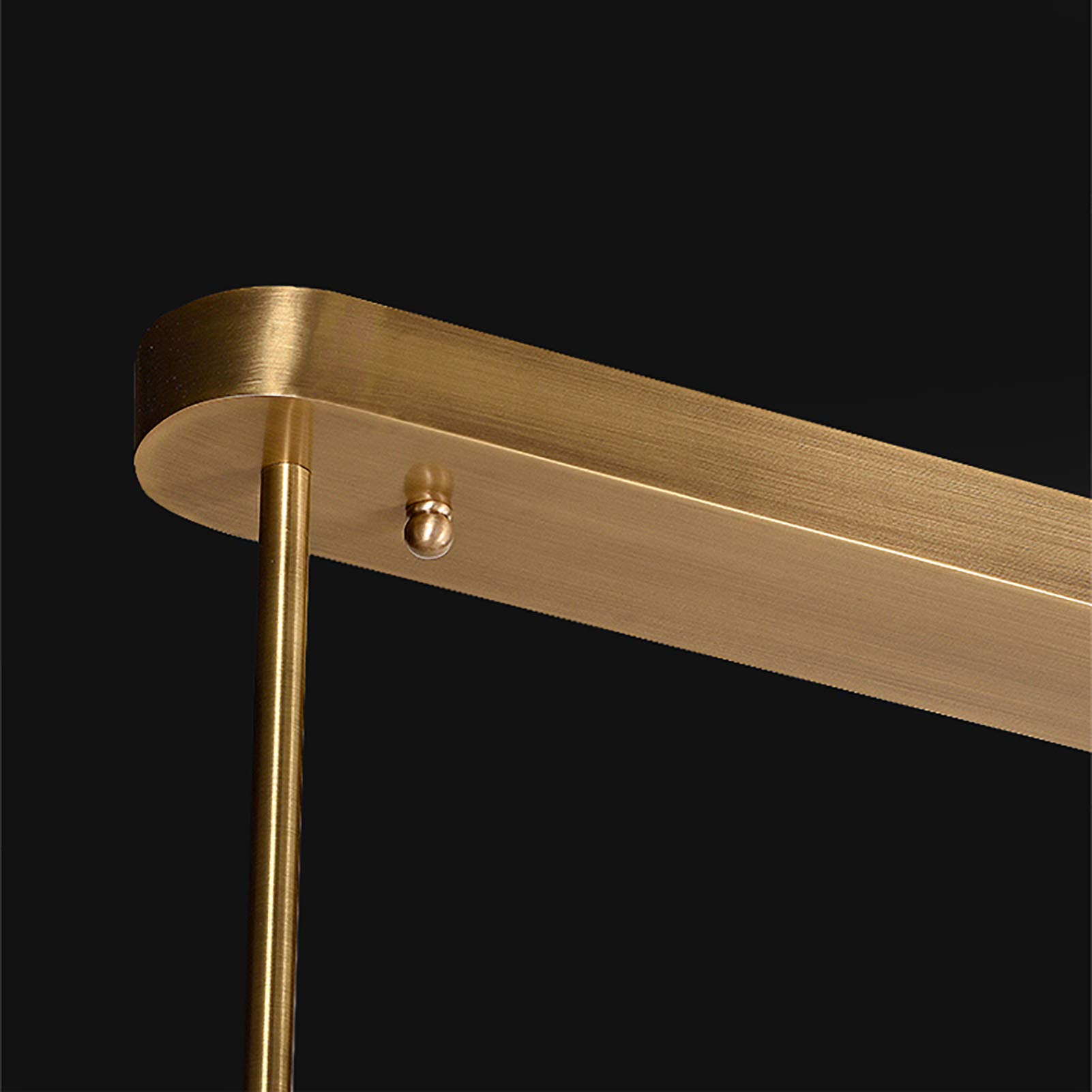 Crystal Shade Linear Chandelier-konalight