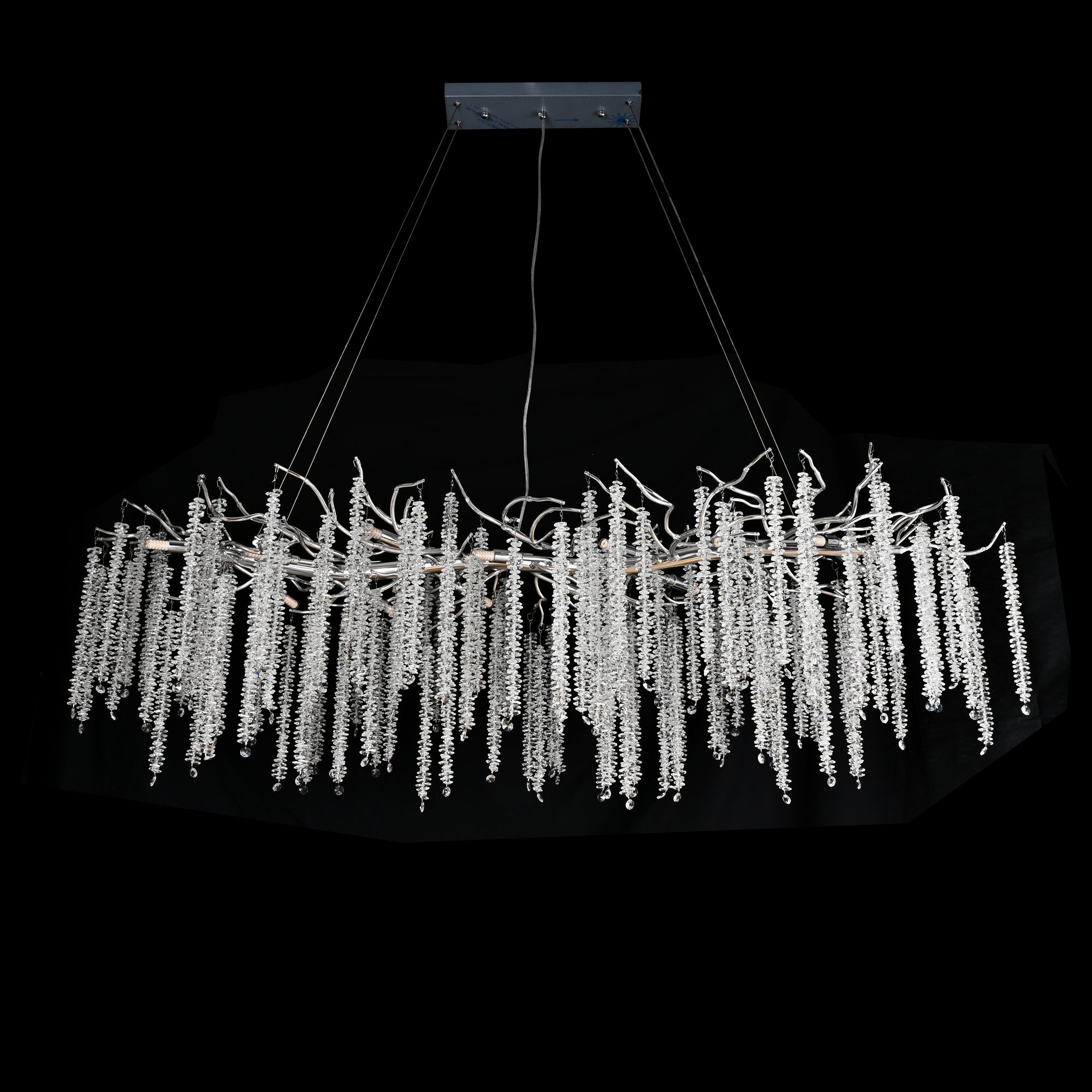Branching Crystal Chandelier-konalight