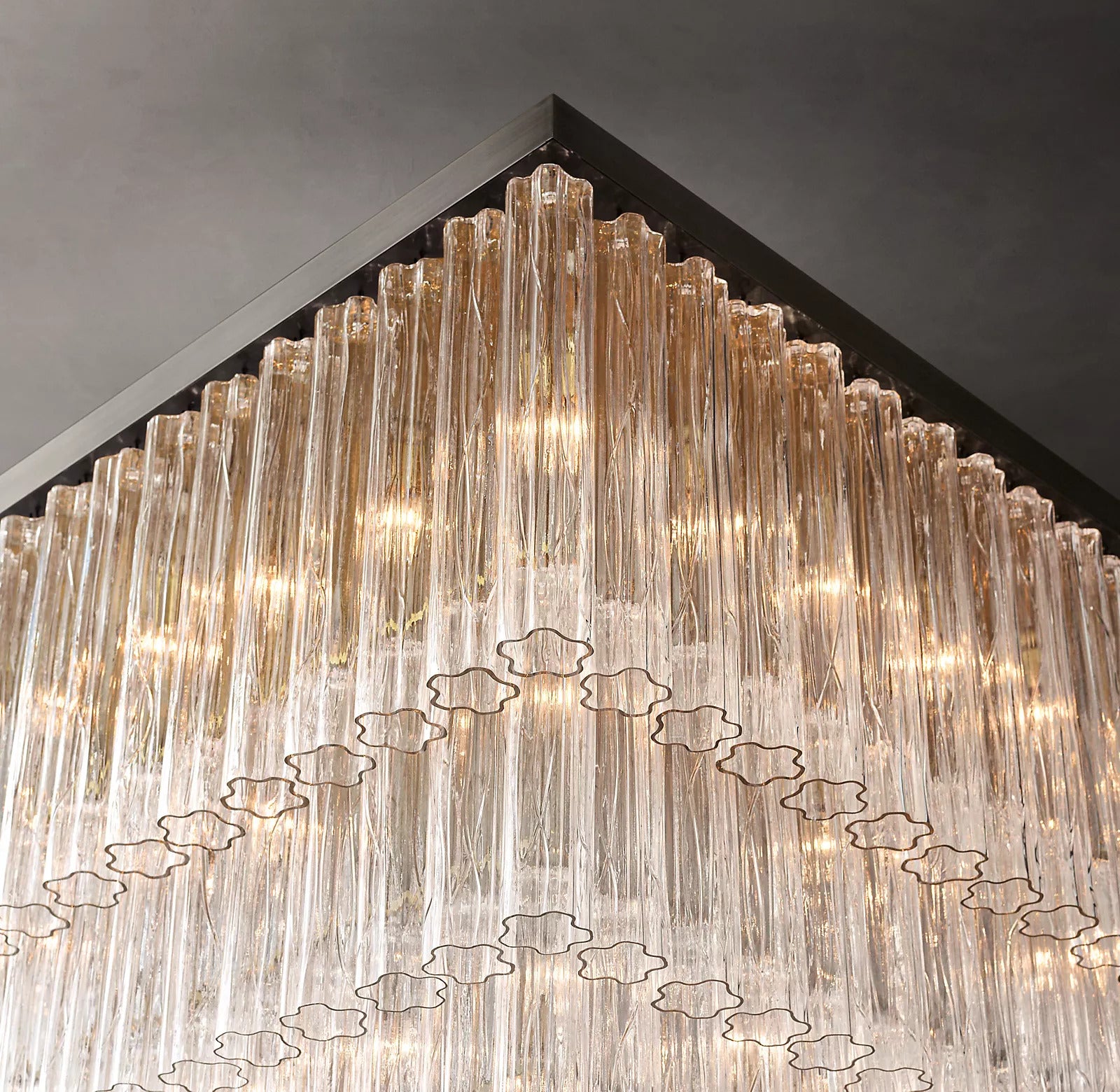 Cielo Square Chandelier 45" For Living Room-konalight