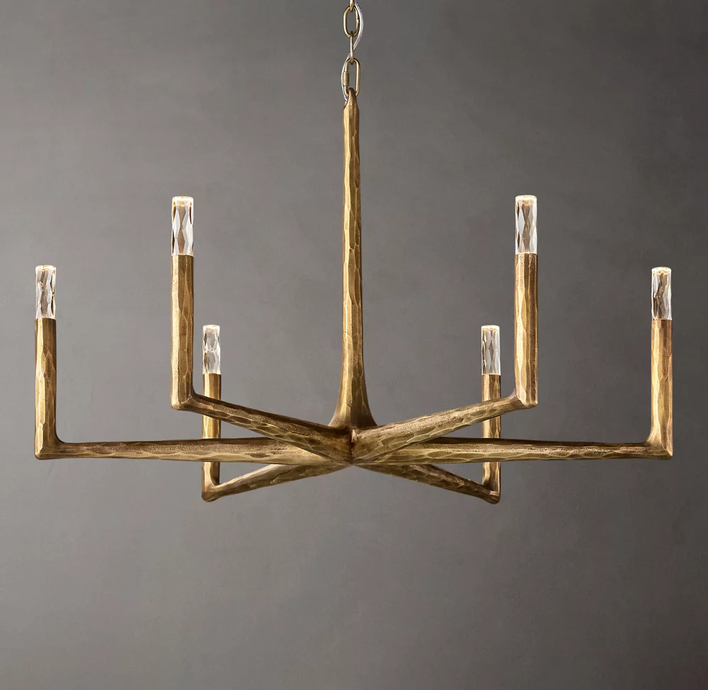 Cannele Round Chandelier 36" For Living Room